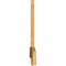 Ekena Millwork Bellingham Rough Sawn Timber Gable Bracket, Western Red Cedar, 84"W x 38"H x 2"D x 6"F, 11/12 Pitch GBW084X38X0206BEL00RWR - alternate 2